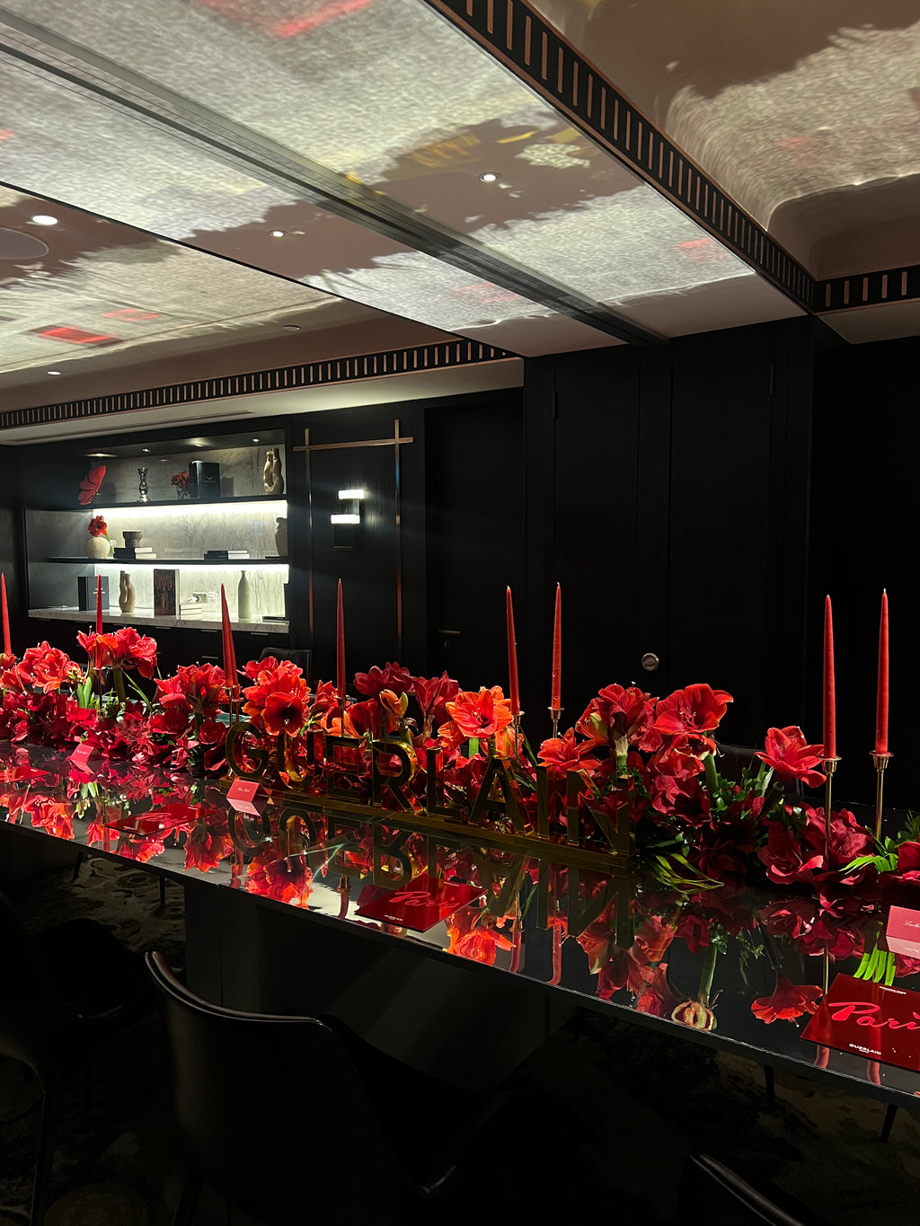 Guerlain Flower Table
