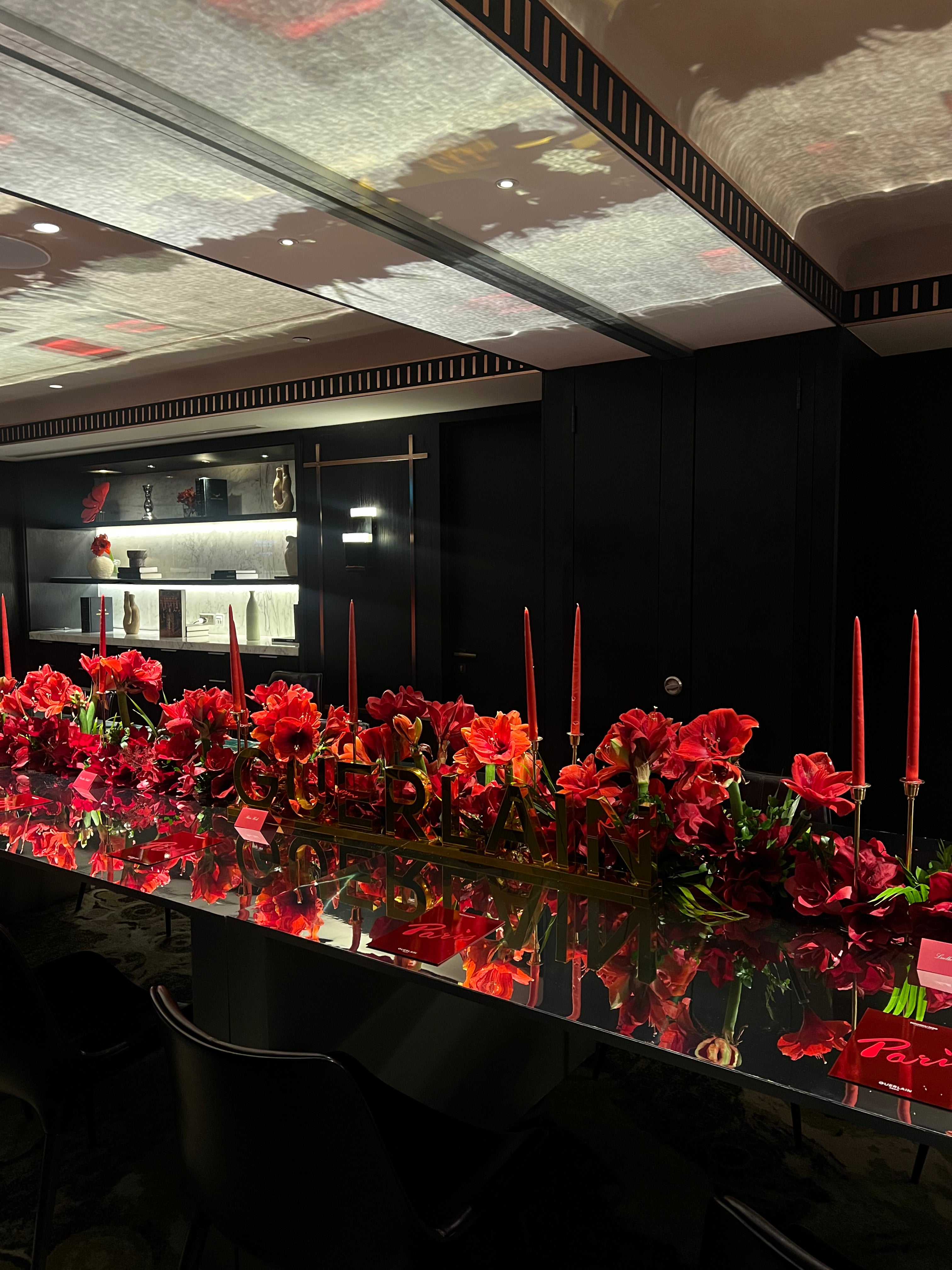 Guerlain Flower Table